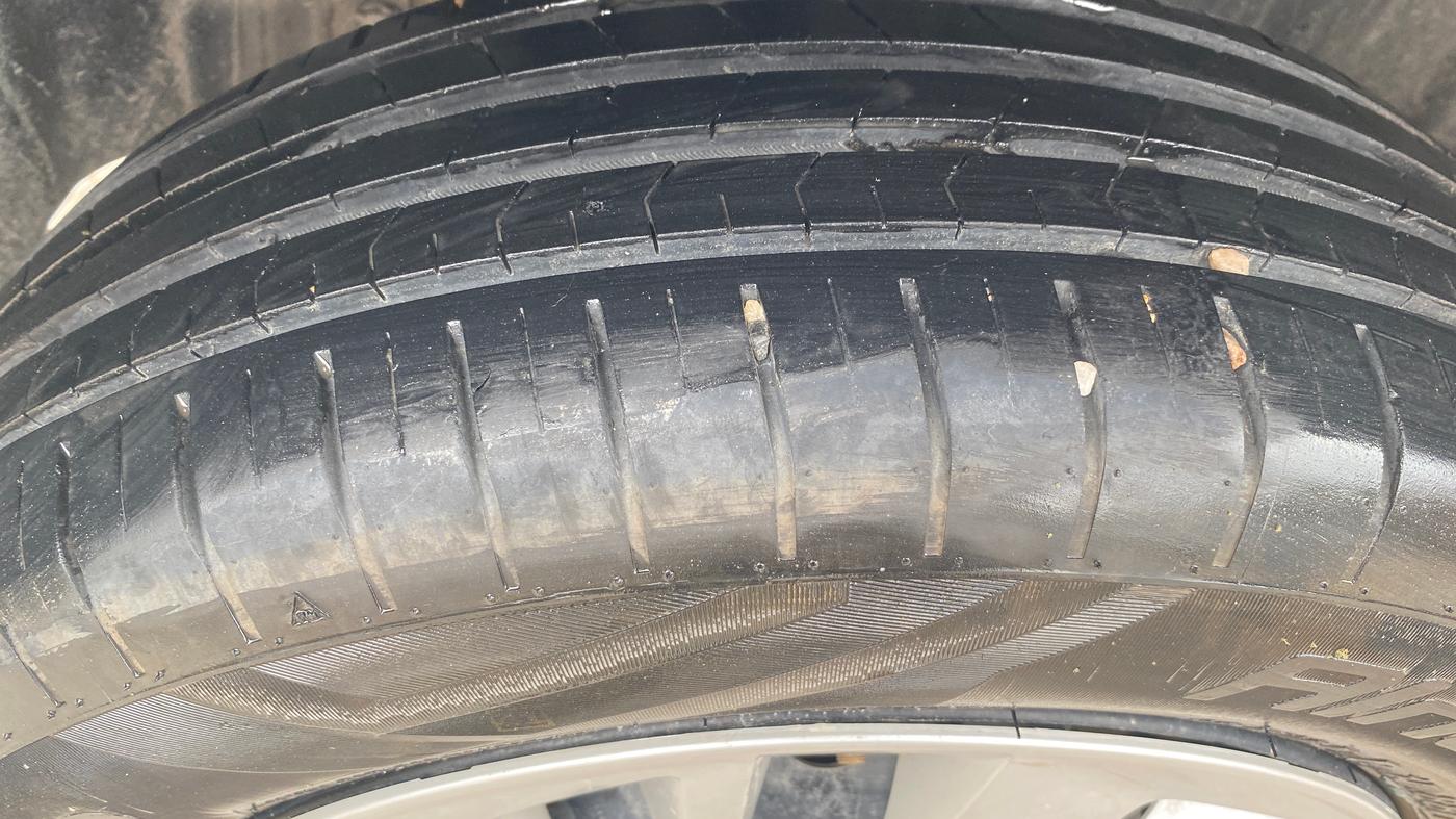 2022 Maruti Baleno DELTA PETROL 1.2, Petrol, Manual, 25,014 km, Right Rear Tyre Tread