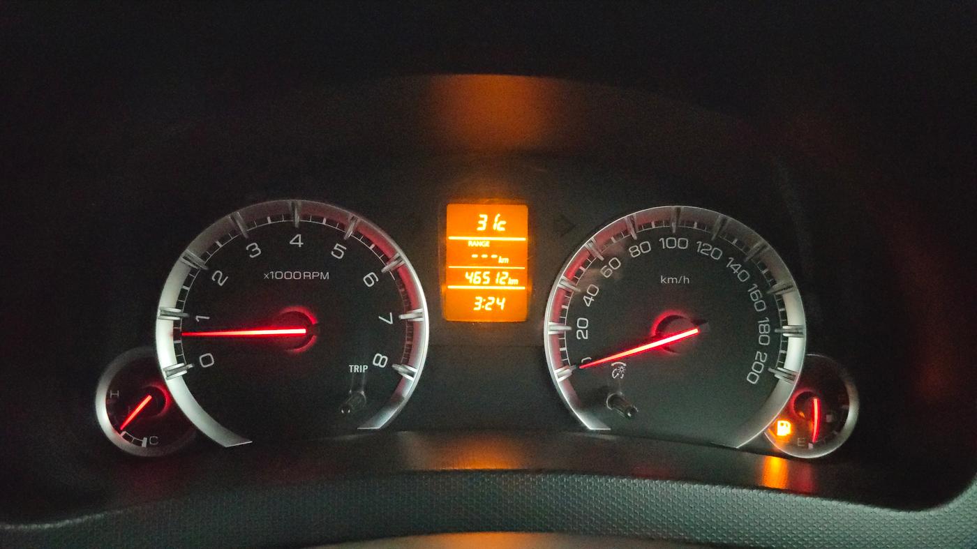 2013 Maruti Swift ZXI, Petrol, Manual, 46,487 km, Odometer Image