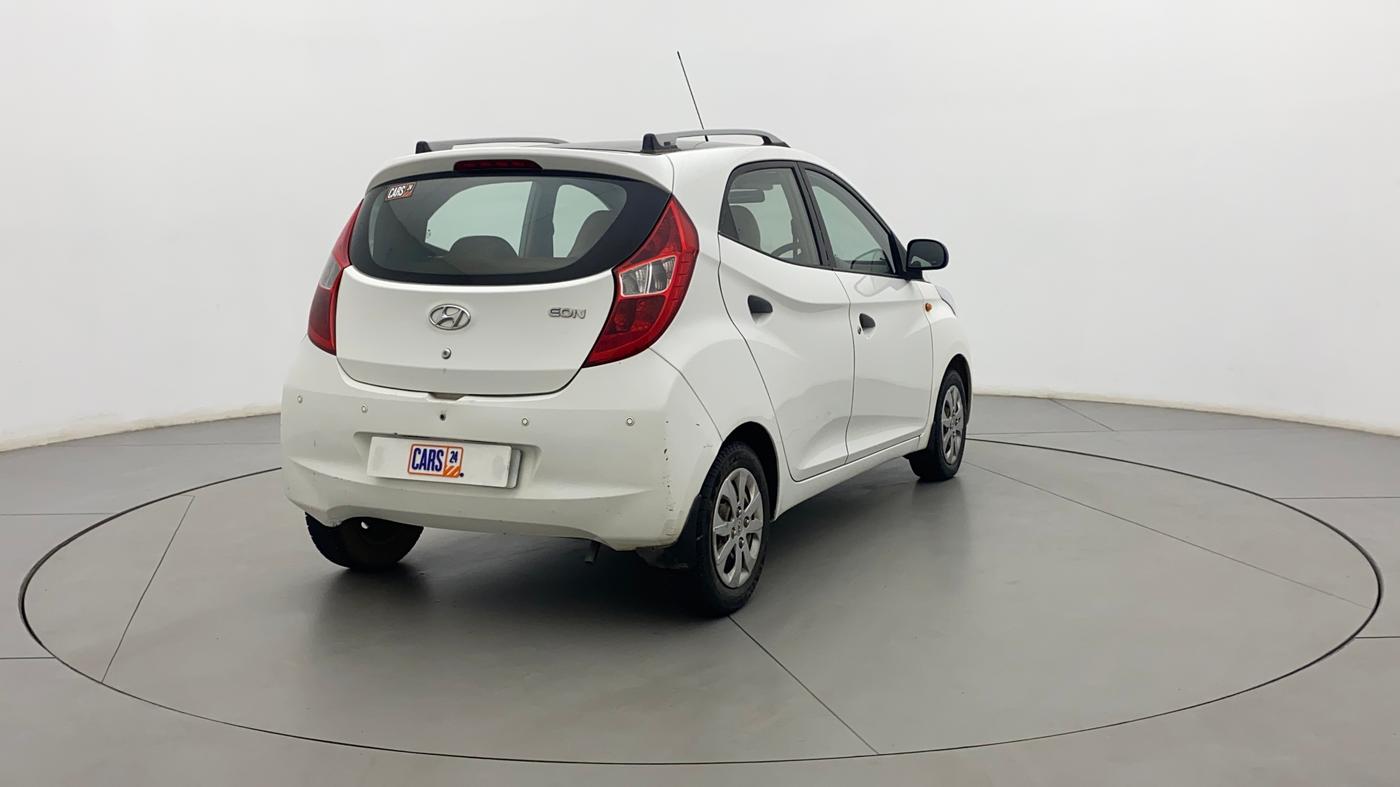 2017 Hyundai Eon MAGNA +, Petrol, Manual, 76,570 km, Right Back Diagonal