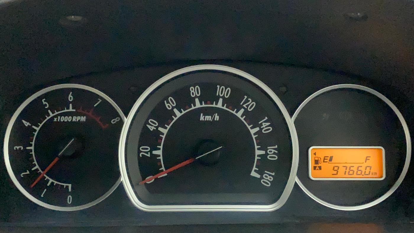 2011 Maruti Alto K10 VXI, Petrol, Manual, 66,266 km, Odometer Image