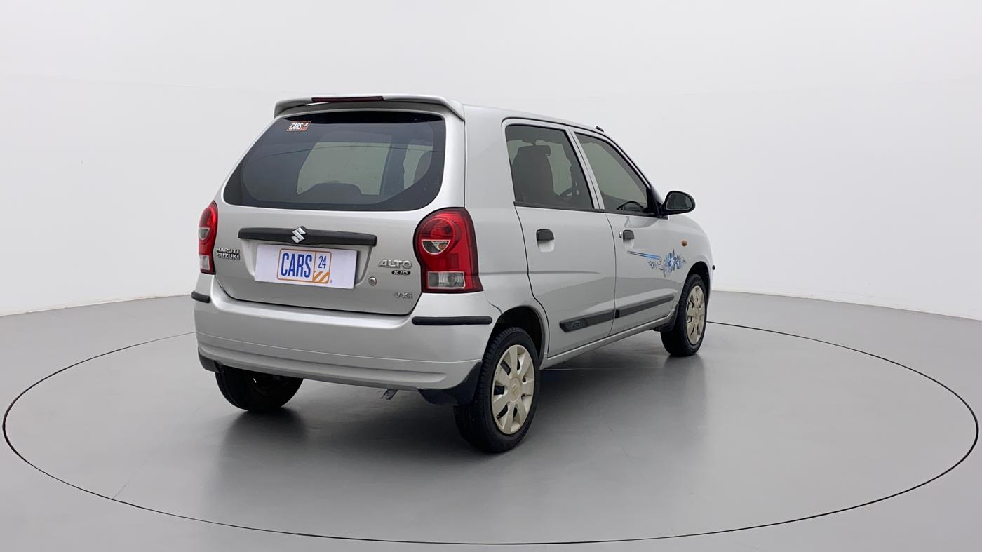 2011 Maruti Alto K10 VXI, Petrol, Manual, 66,266 km, Right Back Diagonal