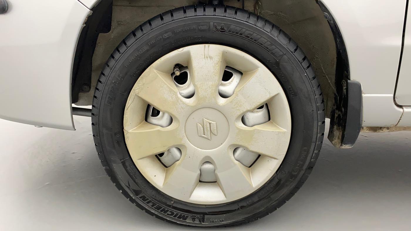 2011 Maruti Alto K10 VXI, Petrol, Manual, 66,266 km, Left Front Wheel