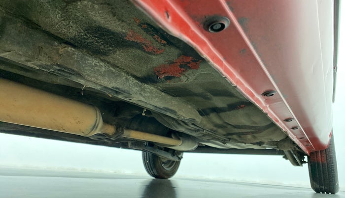 2010 Maruti Zen Estilo VXI, Petrol, Manual, 52,318 km, Right Side Underbody
