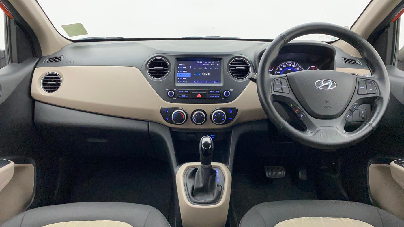 2017 Hyundai Grand i10 SPORTZ (O) AT 1.2 KAPPA VTVT, Petrol, Automatic, 15,256 km, Dashboard