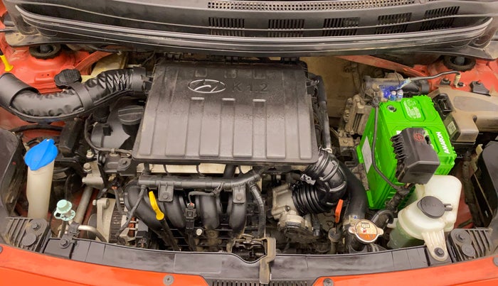 2017 Hyundai Grand i10 SPORTZ (O) AT 1.2 KAPPA VTVT, Petrol, Automatic, 15,256 km, Open Bonet