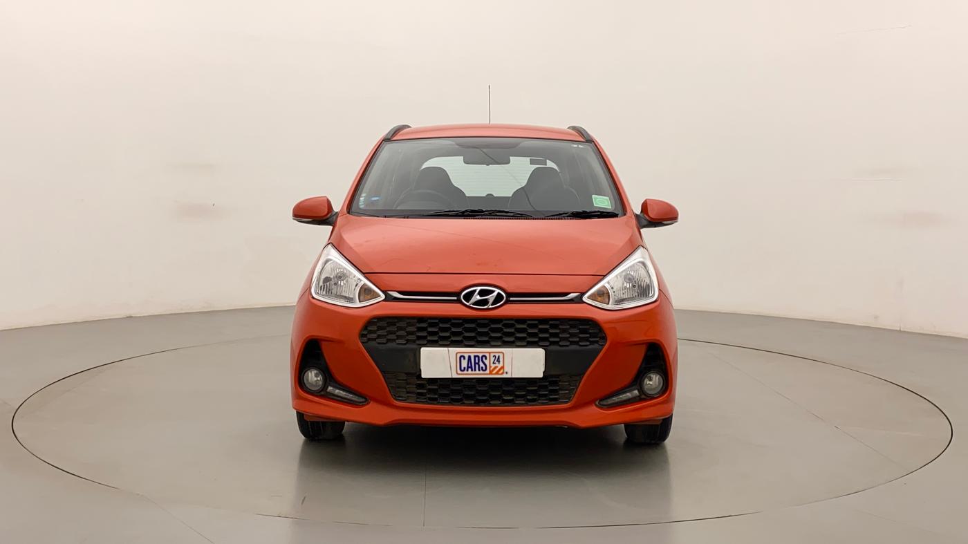 2017 Hyundai Grand i10 SPORTZ (O) AT 1.2 KAPPA VTVT, Petrol, Automatic, 15,256 km, Front
