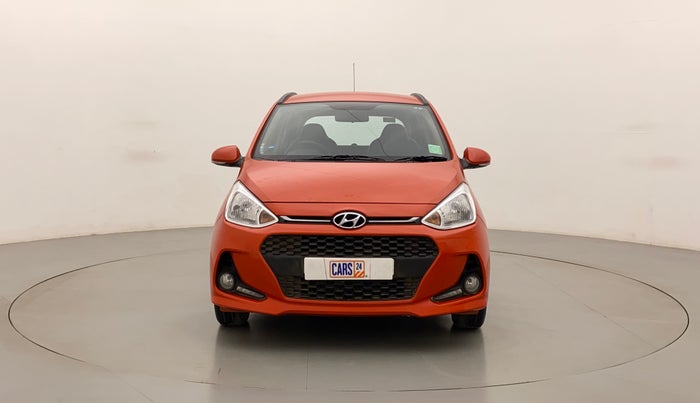 2017 Hyundai Grand i10 SPORTZ (O) AT 1.2 KAPPA VTVT, Petrol, Automatic, 15,256 km, Front