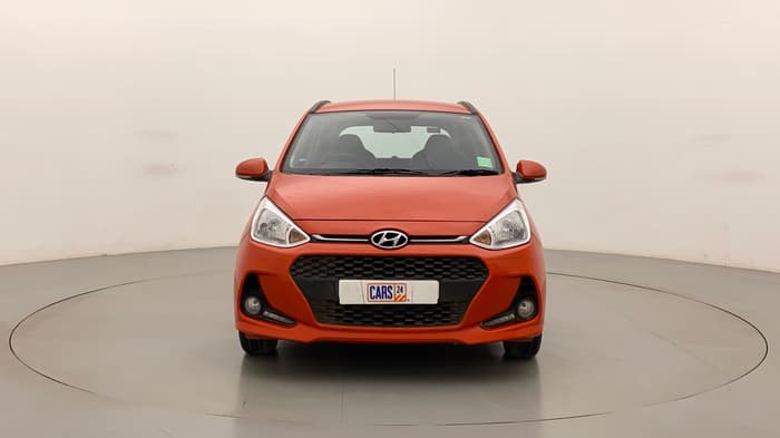 2017 Hyundai Grand i10 SPORTZ (O) AT 1.2 KAPPA VTVT, Petrol, Automatic, 15,256 km, Front