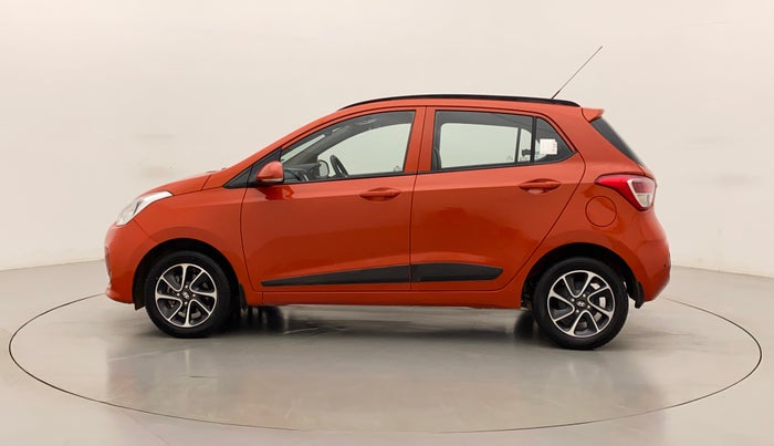 2017 Hyundai Grand i10 SPORTZ (O) AT 1.2 KAPPA VTVT, Petrol, Automatic, 15,256 km, Left Side