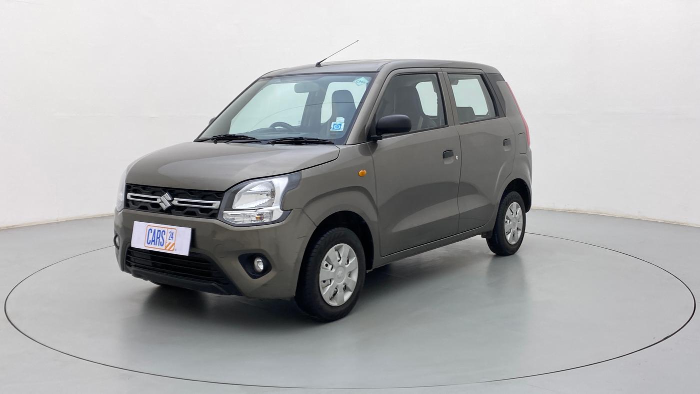 2019 Maruti New Wagon-R LXI CNG 1.0 L, CNG, Manual, 48,406 km, Left Front Diagonal