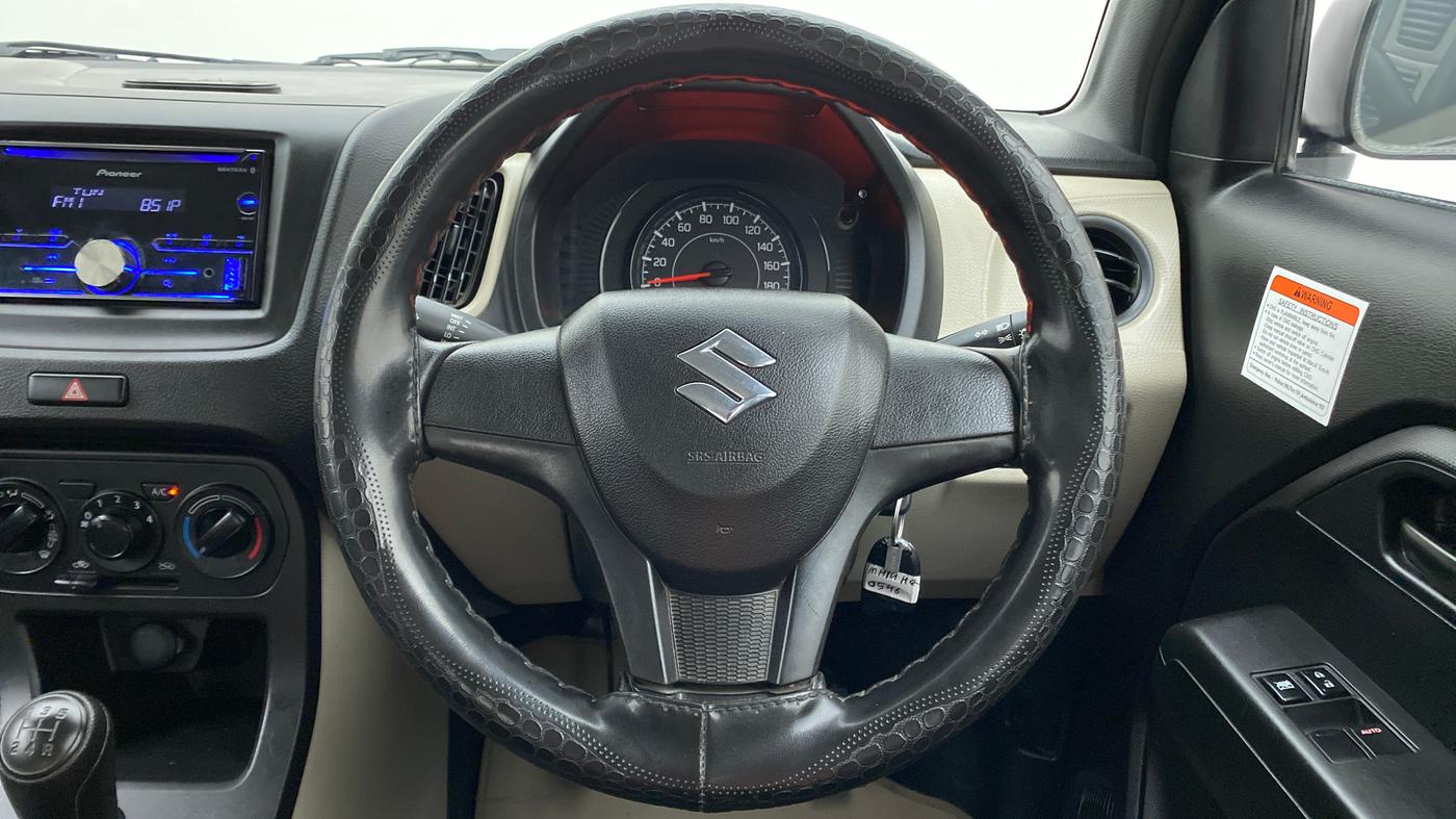 2019 Maruti New Wagon-R LXI CNG 1.0 L, CNG, Manual, 48,406 km, Steering Wheel Close Up
