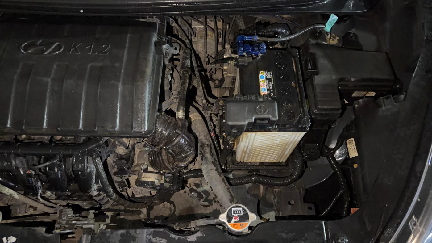 2021 Hyundai GRAND I10 NIOS SPORTZ 1.2 KAPPA VTVT, Petrol, Manual, 37,724 km, Engine View - Left