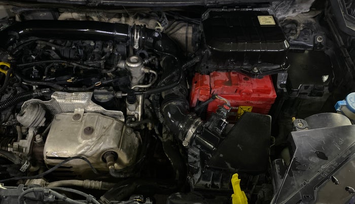 2014 Ford Ecosport TITANIUM 1.0L ECOBOOST, Petrol, Manual, 1,06,819 km, Engine View - Left