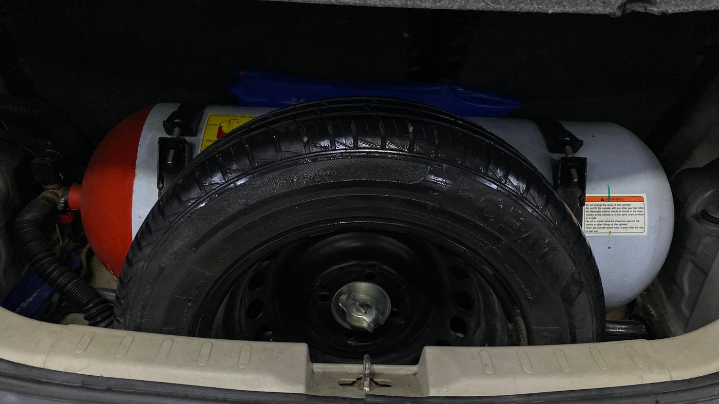 2021 Maruti Celerio VXI CNG, CNG, Manual, 85,390 km, Spare Tyre