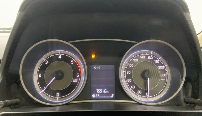 2018 Maruti Dzire VDI, Diesel, Manual, 75,880 km, Odometer Image