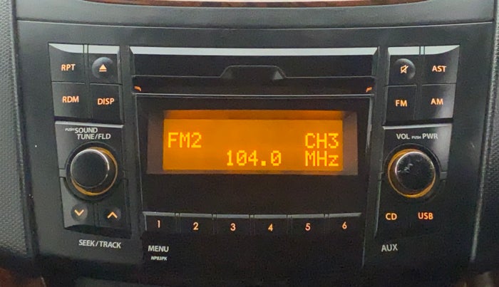 2017 Maruti Swift VXI, Petrol, Manual, 37,591 km, Infotainment System