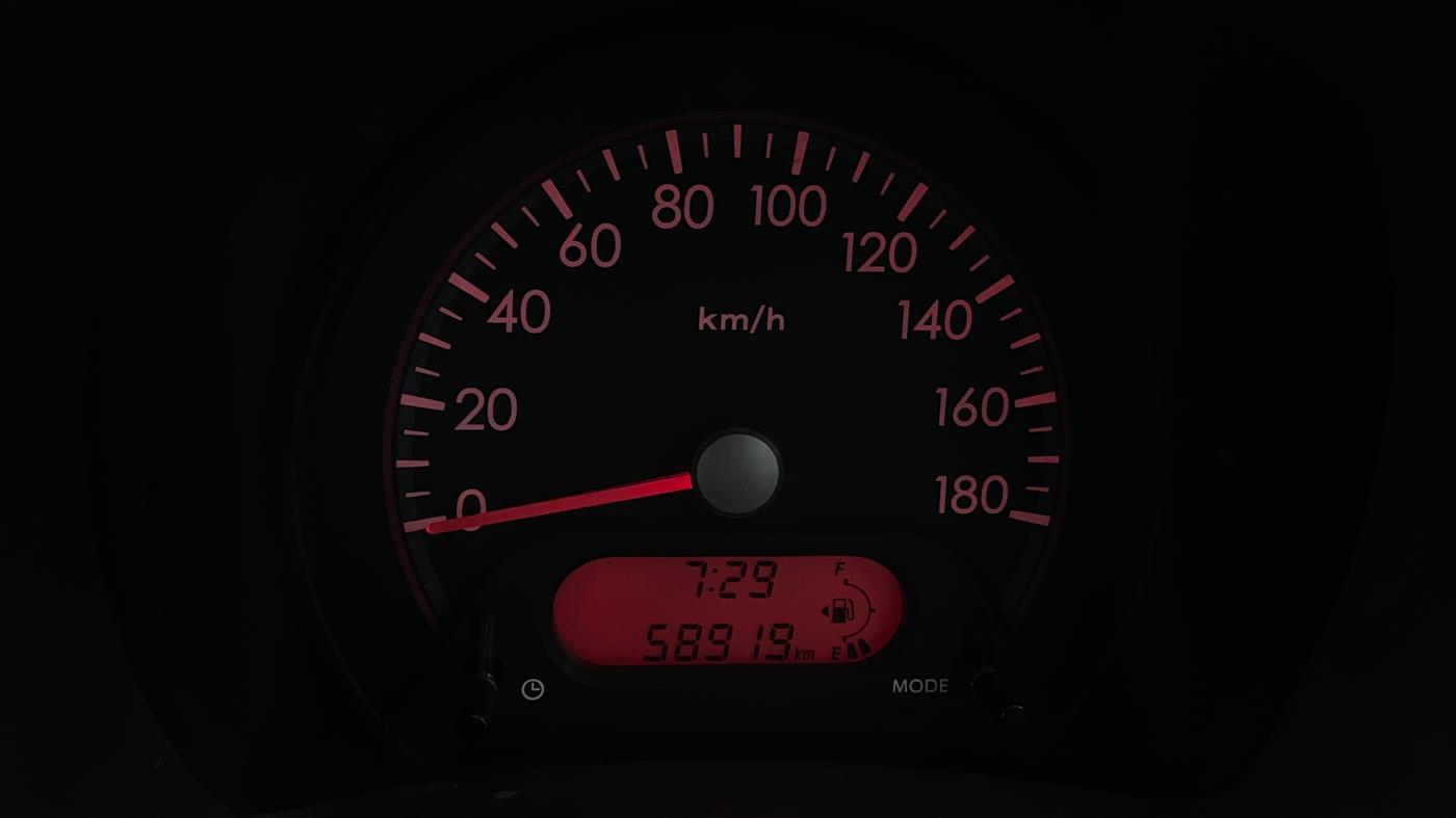 2012 Maruti A Star VXI, Petrol, Manual, 58,911 km, Odometer Image