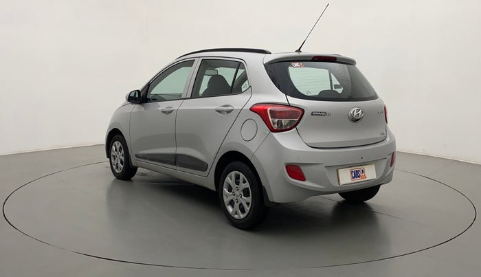 2016 Hyundai Grand i10 SPORTZ 1.2 KAPPA VTVT, Petrol, Manual, 13,996 km, Left Back Diagonal
