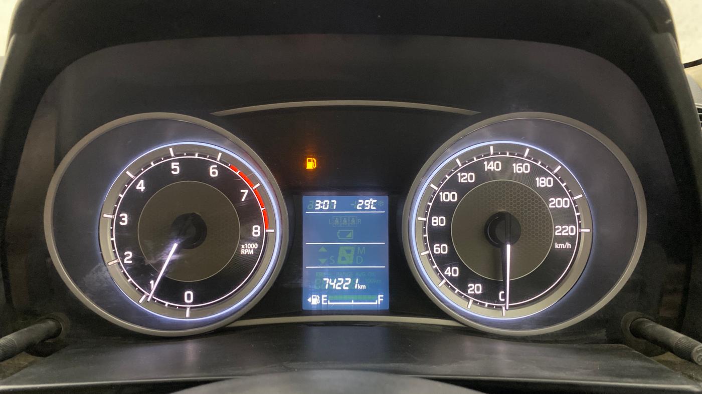 2019 Maruti Dzire ZXI PLUS, Petrol, Manual, 74,220 km, Odometer Image