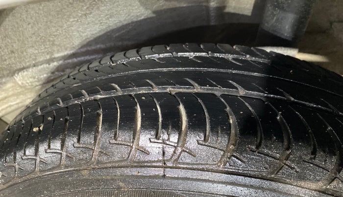 2019 Maruti New Wagon-R VXI 1.0, Petrol, Manual, 45,863 km, Left Rear Tyre Tread