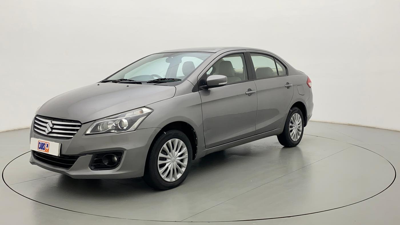 2017 Maruti Ciaz DELTA 1.4 VVT, Petrol, Manual, 66,931 km, Left Front Diagonal