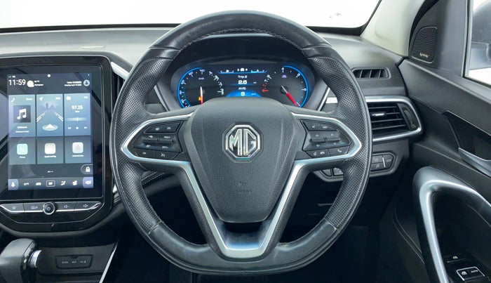 2019 MG HECTOR SHARP DCT PETROL, Petrol, Automatic, 26,079 km, Steering Wheel Close Up