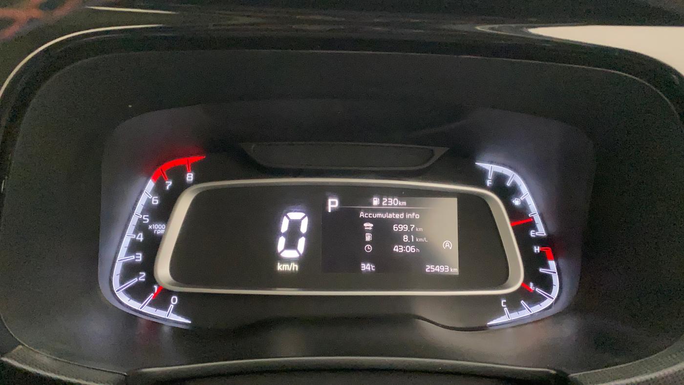 2023 KIA SONET GTX PLUS 1.0 DCT, Petrol, Automatic, 25,495 km, Odometer Image