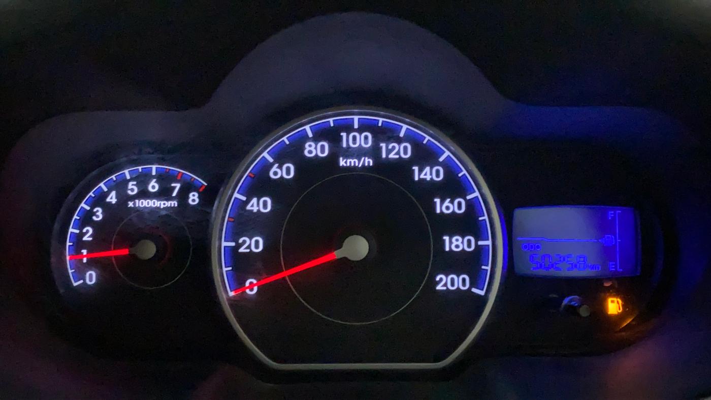 2012 Hyundai i10 MAGNA 1.2, Petrol, Manual, 50,411 km, Odometer Image