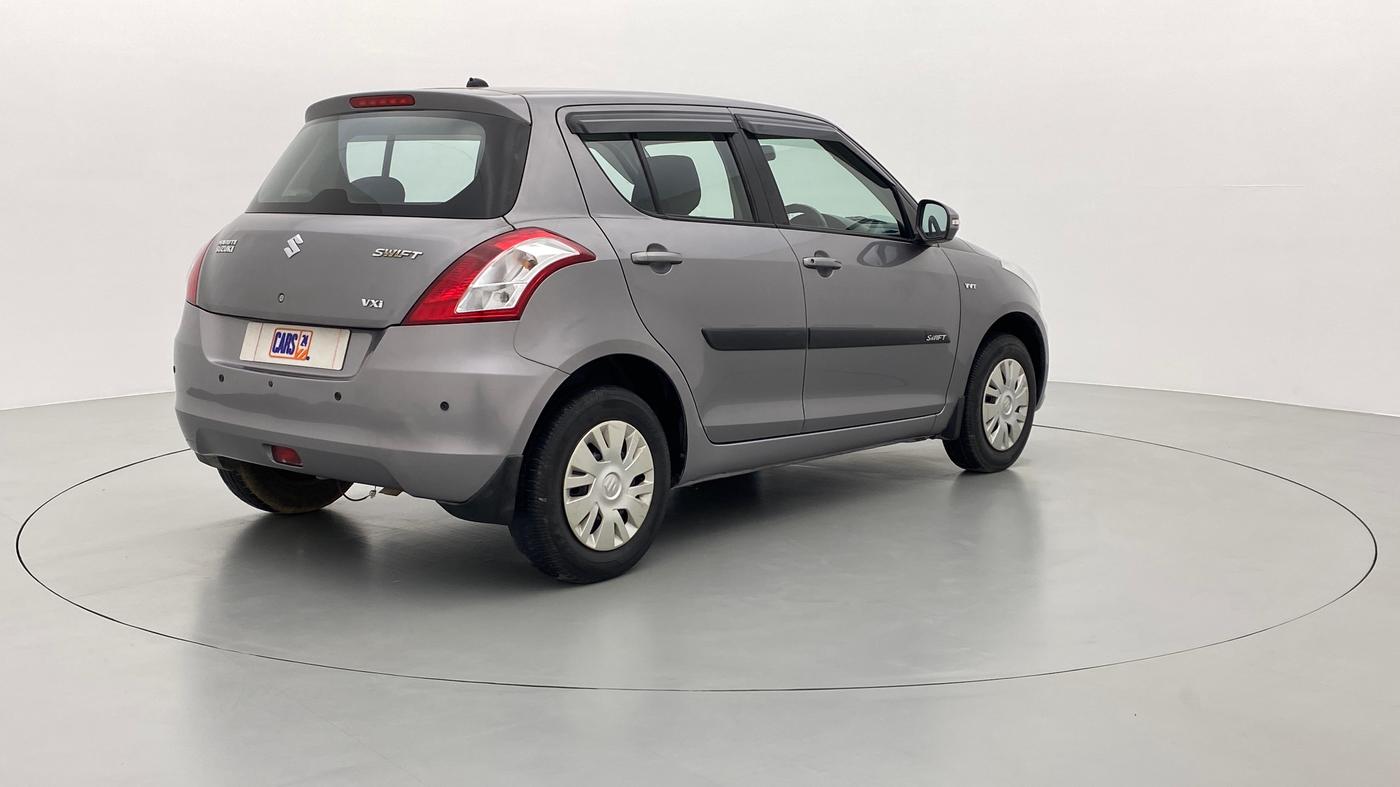 2013 Maruti Swift VXI D, Petrol, Manual, 62,488 km, Right Back Diagonal