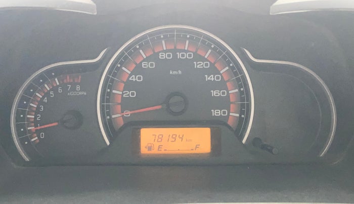 2015 Maruti Alto K10 VXI, Petrol, Manual, 78,150 km, Odometer Image