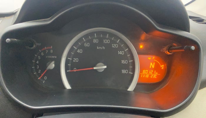 2014 Maruti Celerio VXI AMT, Petrol, Automatic, 80,071 km, Odometer Image