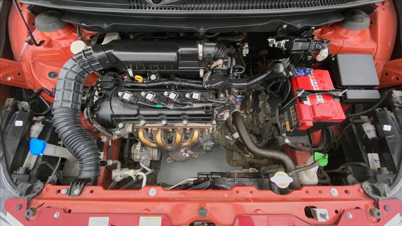 2019 Toyota Glanza V CVT, Petrol, Automatic, 6,015 km, Open Bonet