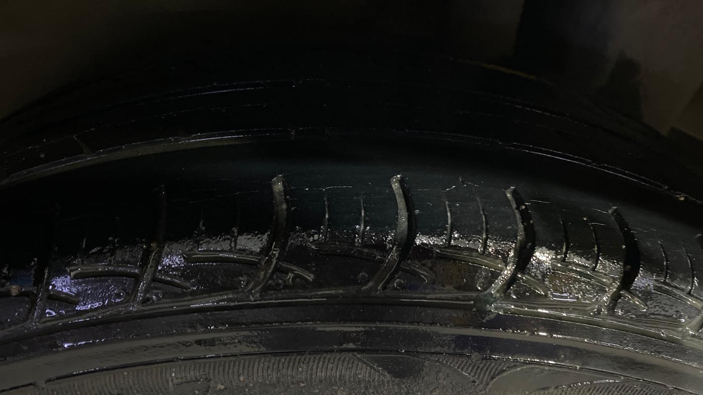 2018 Maruti Ciaz DELTA 1.4 MT PETROL, Petrol, Manual, 50,605 km, Left Rear Tyre Tread