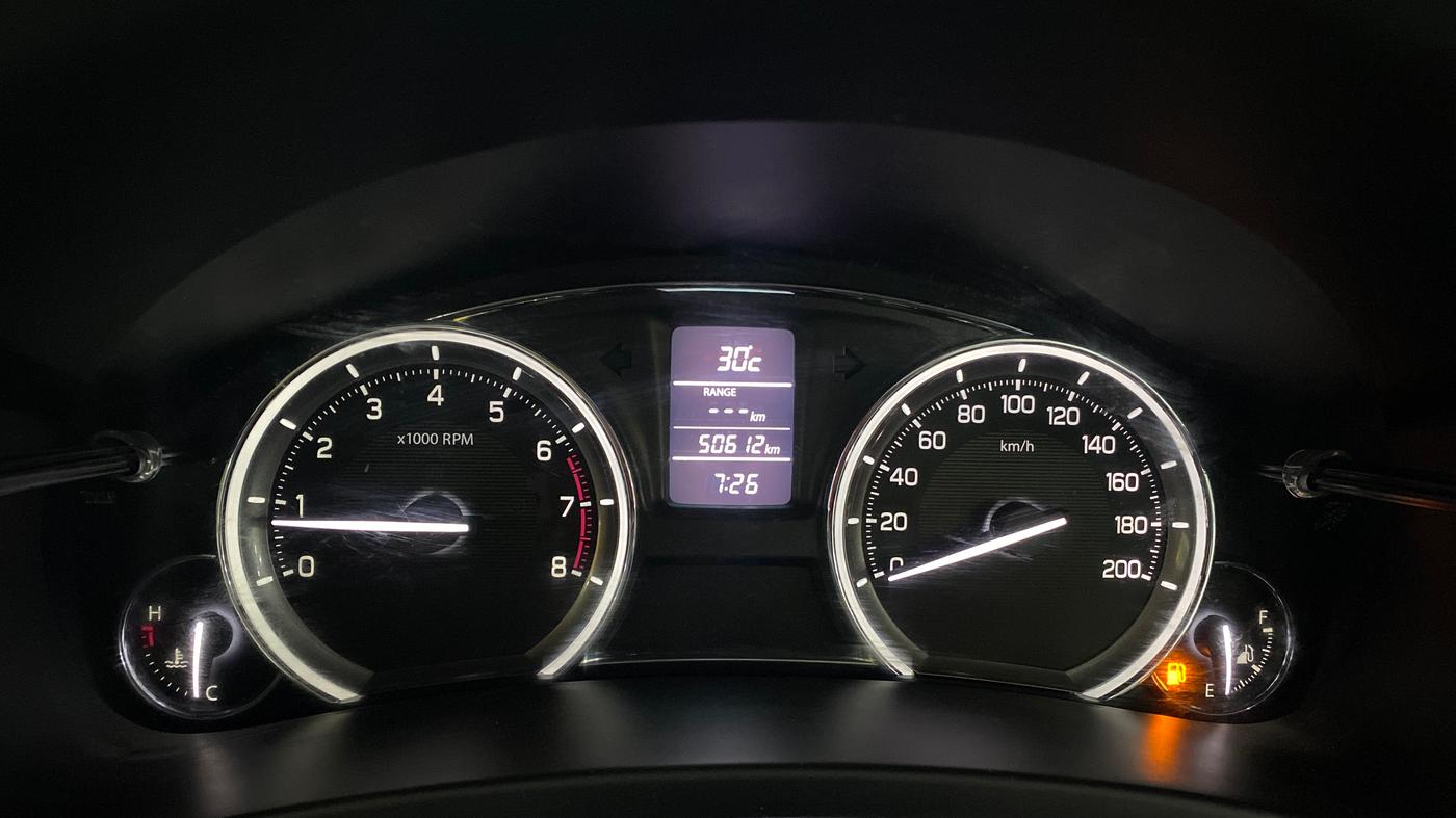 2018 Maruti Ciaz DELTA 1.4 MT PETROL, Petrol, Manual, 50,605 km, Odometer Image