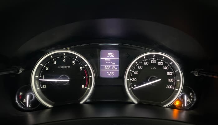 2018 Maruti Ciaz DELTA 1.4 MT PETROL, Petrol, Manual, 50,605 km, Odometer Image