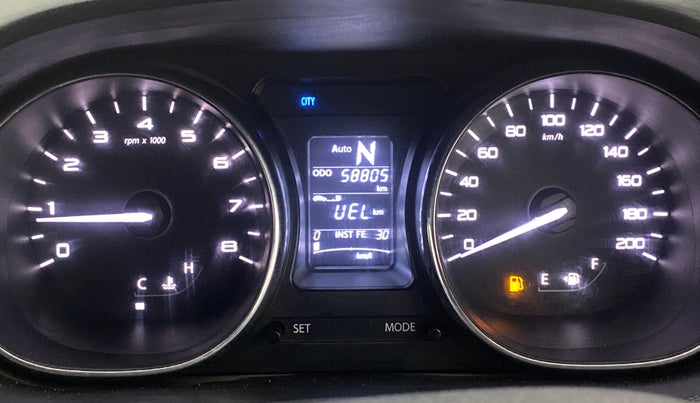 2018 Tata Tiago XZA PETROL, Petrol, Automatic, 58,769 km, Odometer Image