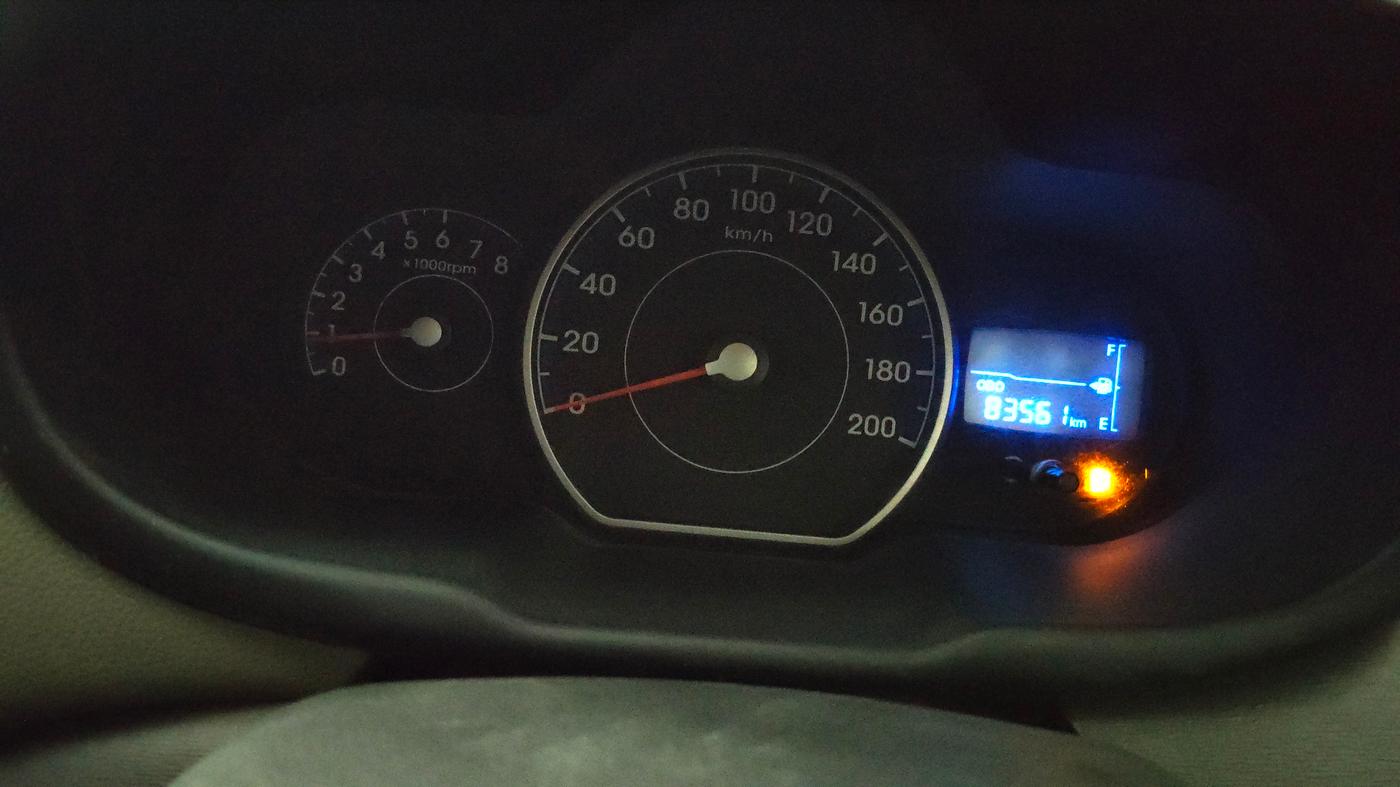 2013 Hyundai i10 MAGNA 1.2, Petrol, Manual, 83,535 km, Odometer Image