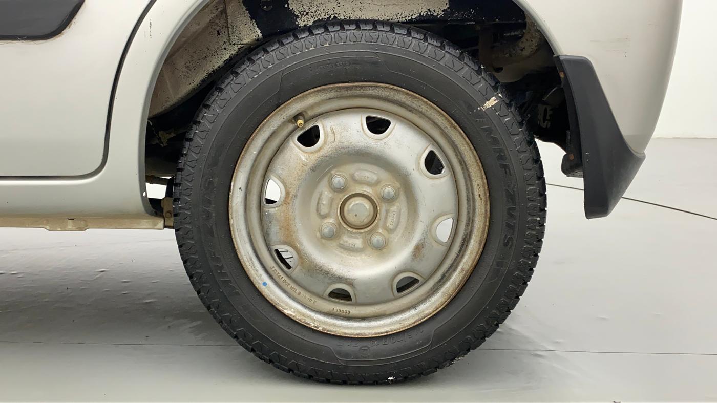2009 Maruti Wagon R LXI MINOR, Petrol, Manual, 57,762 km, Left Rear Wheel