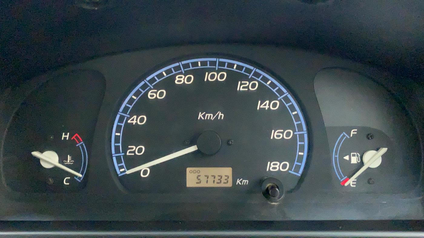 2009 Maruti Wagon R LXI MINOR, Petrol, Manual, 57,762 km, Odometer Image