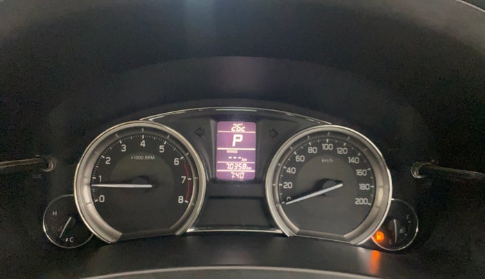 2016 Maruti Ciaz ZXI+ AT, Petrol, Automatic, 70,315 km, Odometer Image