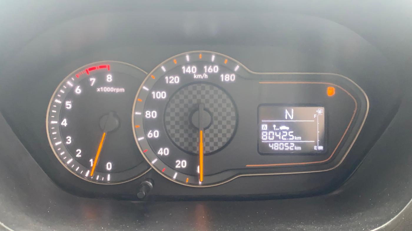 2020 Hyundai NEW SANTRO SPORTZ AMT, Petrol, Automatic, 48,081 km, Odometer Image