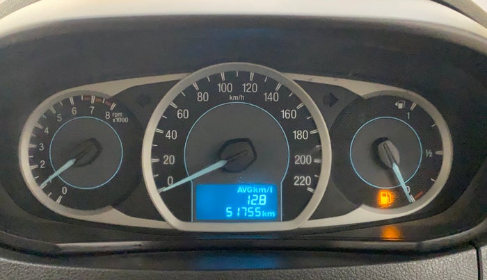 2016 Ford Figo Aspire TREND 1.2 PETROL, Petrol, Manual, 51,719 km, Odometer Image