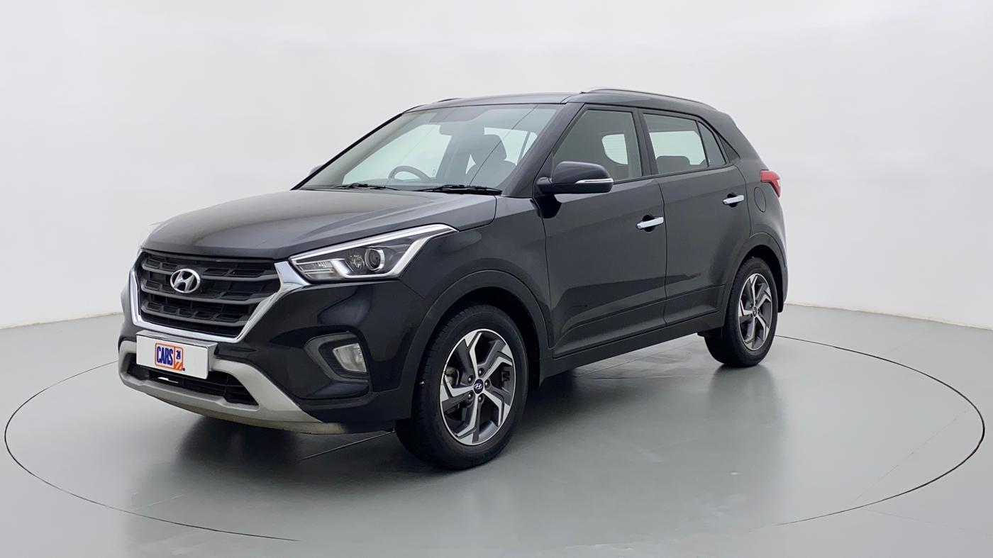 2019 Hyundai Creta 1.6 VTVT SX AUTO, Petrol, Automatic, 21,358 km, Left Front Diagonal