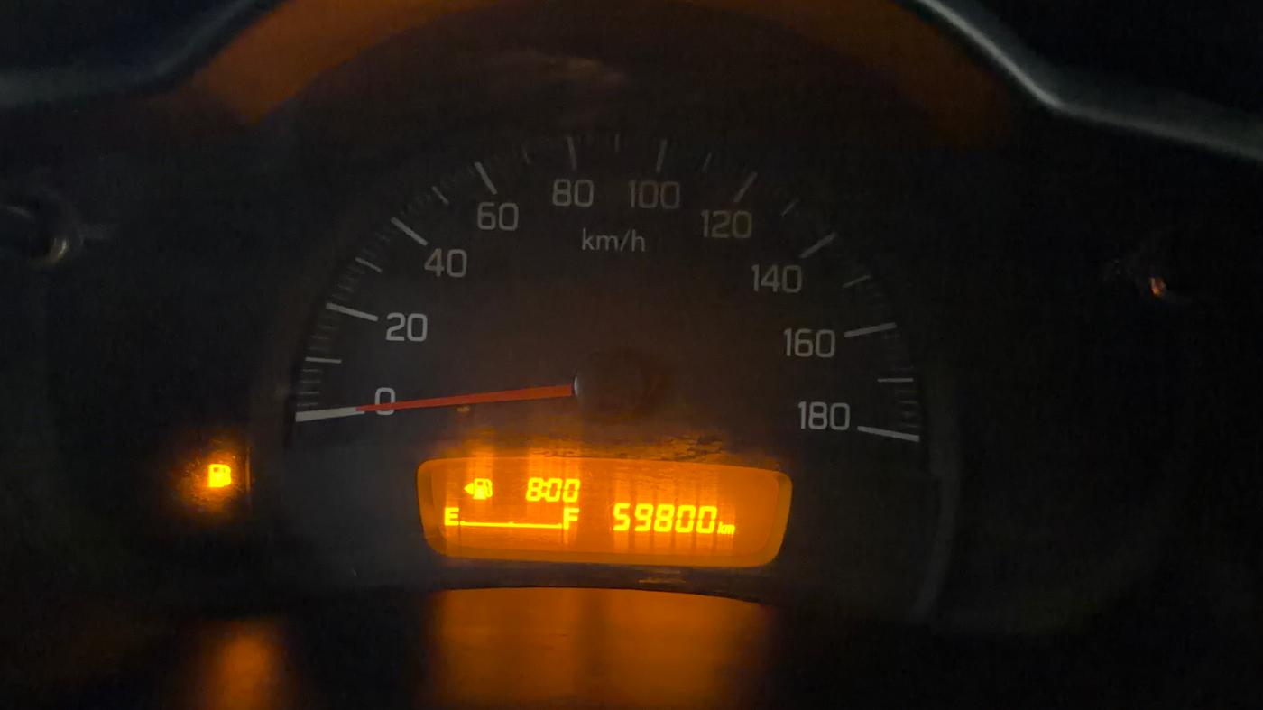 2019 Maruti Celerio VXI, CNG, Manual, 59,791 km, Odometer Image