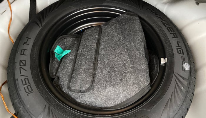 2022 Hyundai AURA SX PLUS 1.2 AMT, Petrol, Automatic, 36,263 km, Spare Tyre