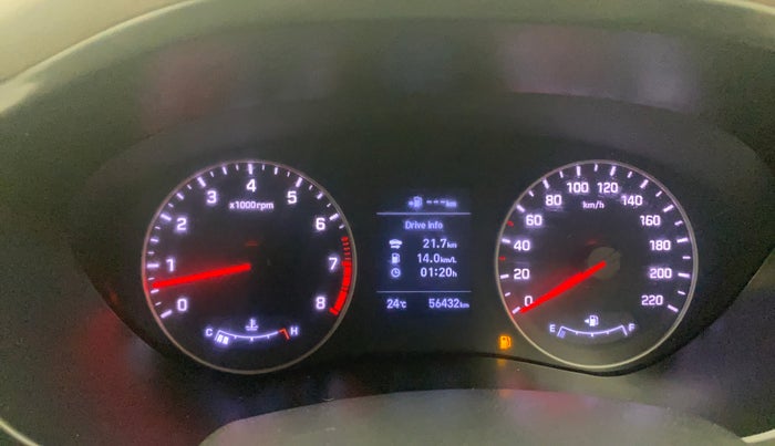 2020 Hyundai Elite i20 ASTA 1.2 (O), Petrol, Manual, 56,410 km, Odometer Image