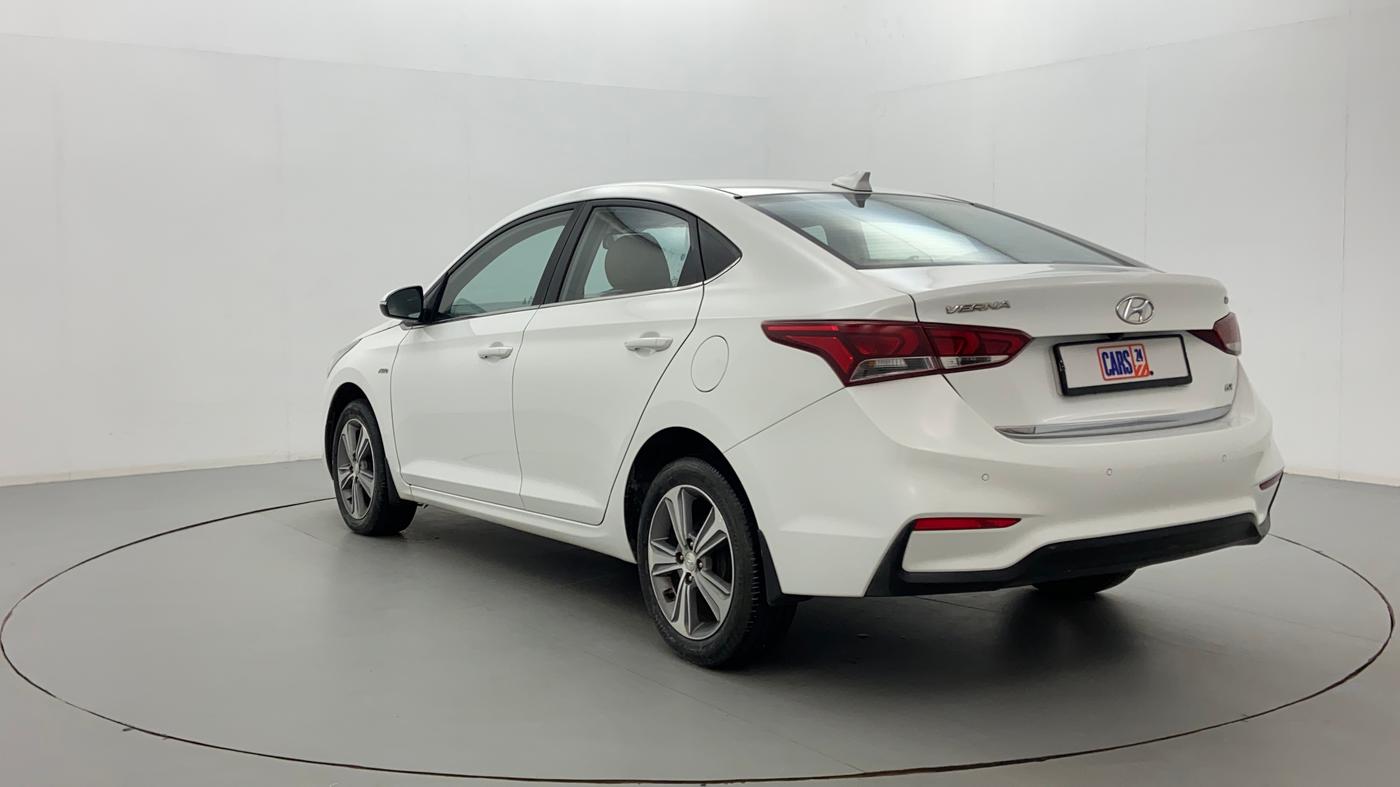 2018 Hyundai Verna 1.6 CRDI SX + AT, Diesel, Automatic, 83,679 km, Left Back Diagonal (45- Degree) View