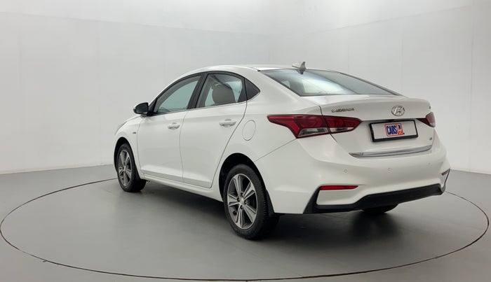 2018 Hyundai Verna 1.6 CRDI SX + AT, Diesel, Automatic, 83,679 km, Left Back Diagonal (45- Degree) View