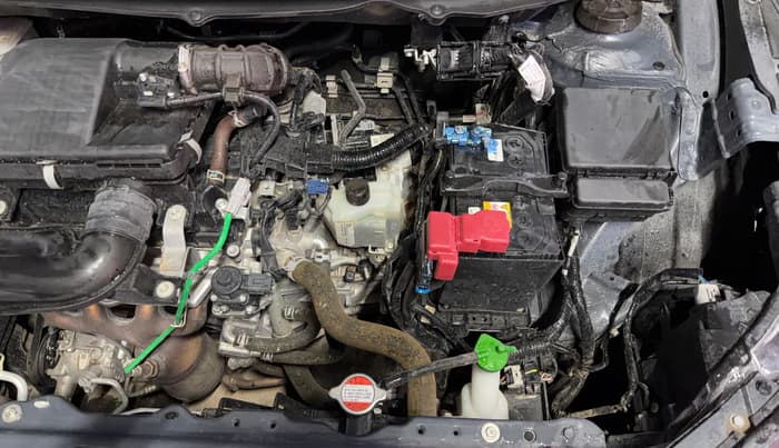 2025 Toyota Glanza V AMT, Petrol, Automatic, 16,921 km, Engine View - Left
