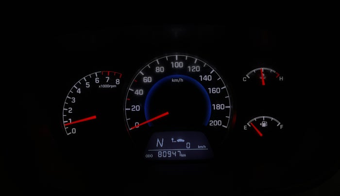 2015 Hyundai Grand i10 ASTA AT 1.2 KAPPA VTVT, Petrol, Automatic, 80,939 km, Odometer Image